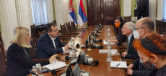 4. mart 2022. predsednik Narodne skupštine u razgovoru sa šefom Misije ODIHR za posmatranje izbora u Republici Srbiji